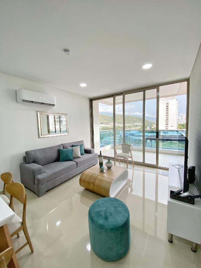 Apartamento Encantador Samaria Club De Playa, 3 Alcobas 6 Personas Playa Privada سانتا مارتا المظهر الخارجي الصورة